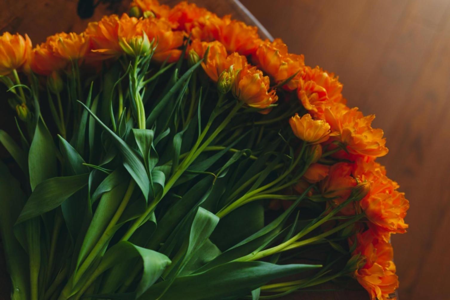 Bloemendecoratie voor evenement